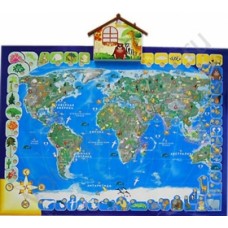 говорящий плакат карта мира