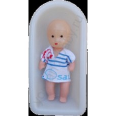 Свитонак Кукла Малыш в ванночке 1 10 см. 9-С-20