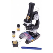 Микроскоп (х450 5 стекол,2 баночки,бумага 24х9х19 без подсветки)