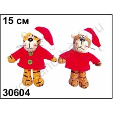 Мягкая игрушка Новогодний тигр в асс-те арт30604