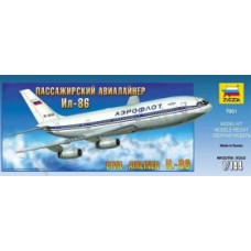 1/144 Сборная модель Пассажирский лайнер Ил-86 Подарочный набор